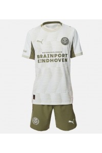 Fotbalové Dres PSV Eindhoven Dětské Třetí Oblečení 2025-26 Krátký Rukáv (+ trenýrky)